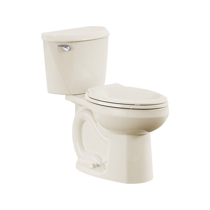 American Standard 736AA101.021 Complete Toilet, Elongated Bowl, 1.28 gpf Flush, 12 in Rough-In, 16-1/2 in H Rim, Bone