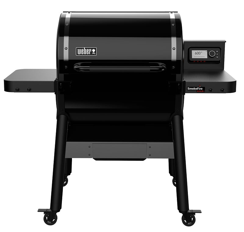 Weber 22722001 Free-Standing Pellet Grill, Smoker Included: Yes, Black