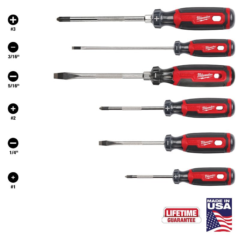 MT200-6 SCREWDRIVER SET
