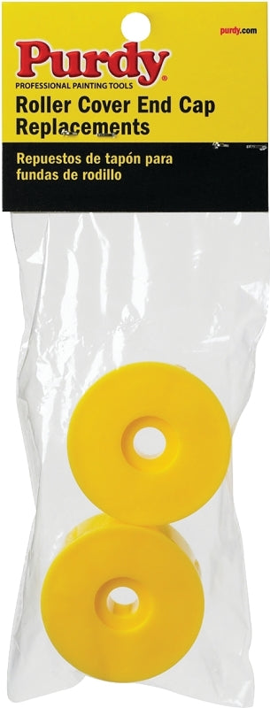 Purdy 140751218 End Cap, Lightweight, Plastic, Yellow