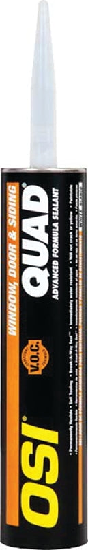 OSI 1637013 Advanced Formula Sealant, Brown 223, 7 days Curing, 20 to 100 deg F, 10 oz Cartridge