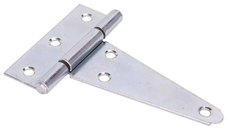 ProSource HTH-Z04-013L T-Hinge, Steel, Zinc, Fixed Pin, 180 deg Range of Motion, 23 (Pc) lb