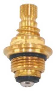 US Hardware P-675C Faucet Stem, Brass, 1-7/8 in L, For: Phoenix, Streamway and 3-3/8 in Inlet Centers