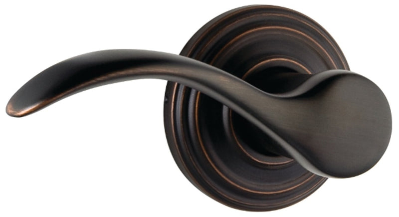 Kwikset Signature Series 788PML 11P LH Half Inactive Dummy Lever, Turnbutton Lock, Venetian Bronze, Zinc, Residential