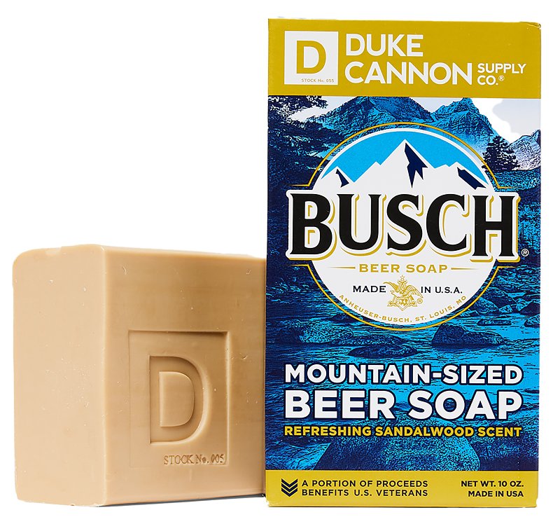Duke Cannon 01BUSCH1 Bar Soap, Sandalwood, 10 oz
