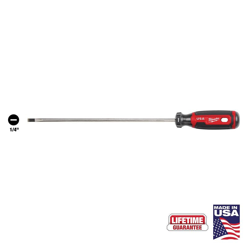 Milwaukee MT214 Screwdriver, 1/4 in Drive, Cabinet Drive, 14.3 in OAL, 10 in L Shank, Acetate Handle