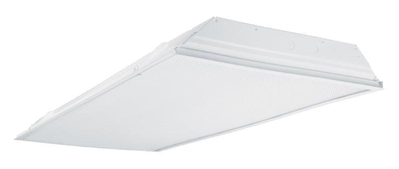 Metalux 24GRLED5040RT-120 Recessed Troffer, LED Lamp, Steel Fixture