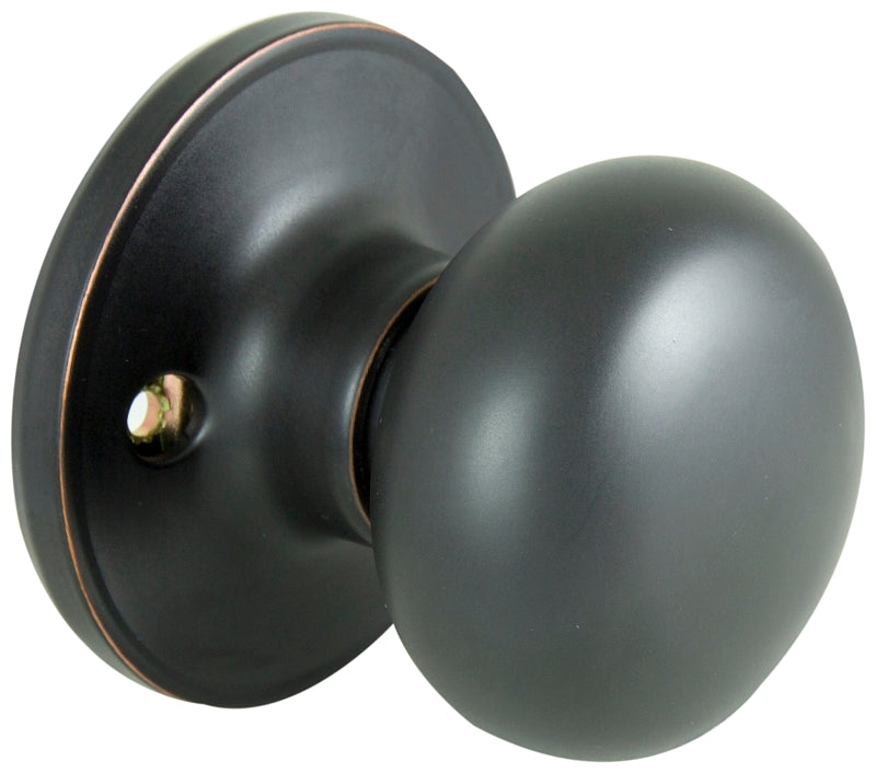 ProSource Dummy Knob, TF Design, 1-3/8 to 1-3/4 in Thick Door, Stainless Steel, 65.7 mm Rose/Base