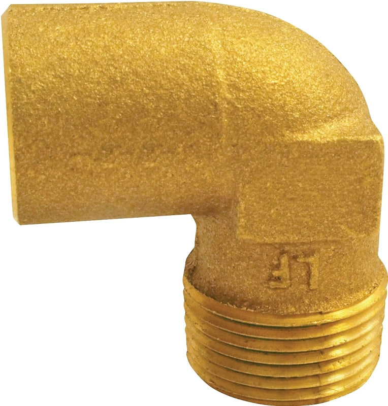 Elkhart Products 10156826 Pipe Elbow, 3/4 in, Sweat x MIP, 90 deg Angle, Copper