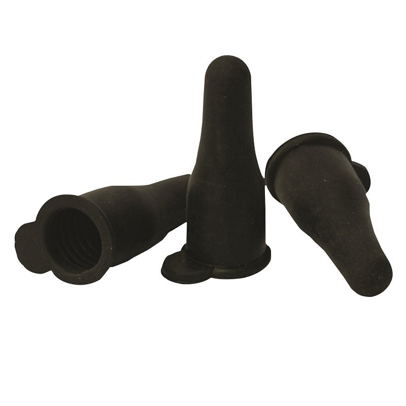 Neogen 7005 Lamb Nipple, Rubber, Black, For: Standard Soda Bottles