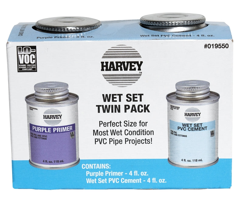 Harvey 19550 Wet Set/Primer, Purple, 4 oz Box