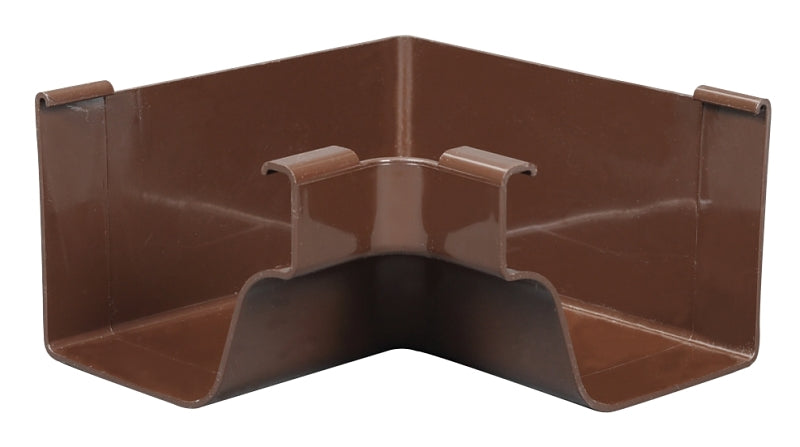 Amerimax M1504 Inside Corner, Vinyl, Brown
