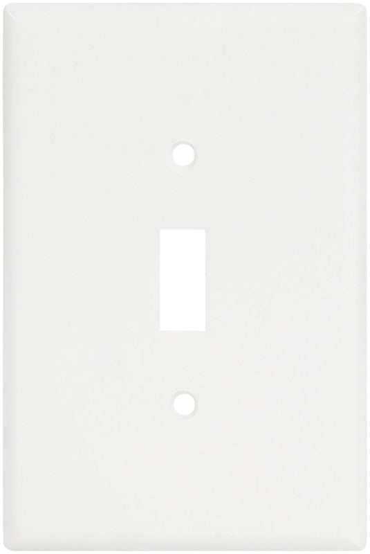 2144W-BOX JMB WHT TGL PLATE 1G