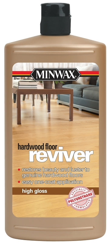 Minwax 609504444 Hardwood Reviver Paint, High-Gloss, Liquid, Clear, 1 qt, Can