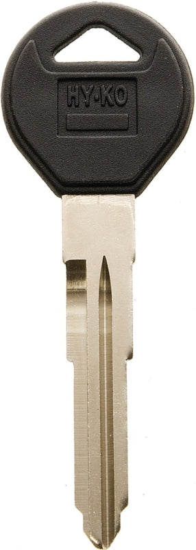 Hy-Ko 12005MZ27 Automotive Key Blank, Brass/Plastic, Nickel, For: Mazda Vehicle Locks