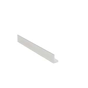 Loxcreen DUA3154SCL08 Corner Guard, 8 ft L, 1 in W, Aluminum, Satin Anodized