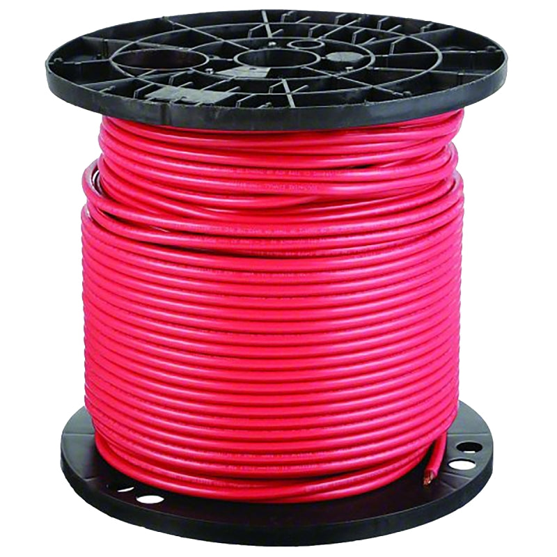 WIRE BLDG 4AWG THHN RED 500FT