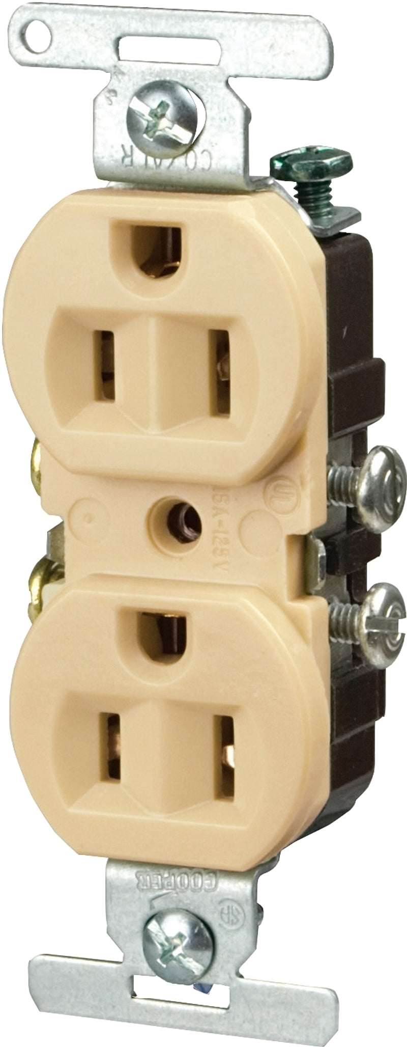 5270V-BU IVRY DUPL RECPT 15A