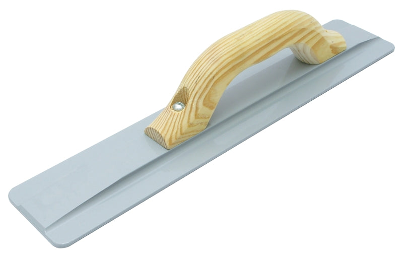 Marshalltown 142 Hand Float, 12 in L Blade, 3-1/8 in W Blade, Magnesium Blade, Wood Handle