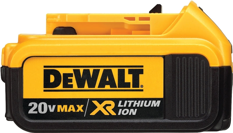 DEWALT Premium XR Series DCB204 Rechargeable Battery Pack, 20 V Battery, 4 Ah