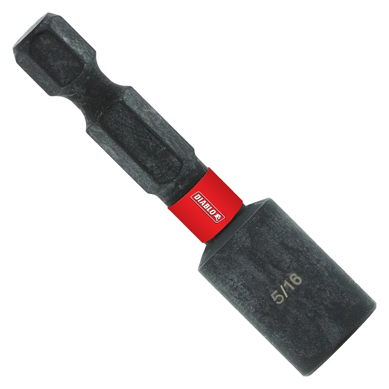 Diablo DNTSS516 Magnetic Nutsetter, 1-7/8 in L, 5/16 in L Shank