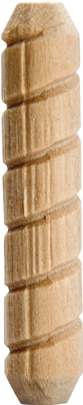 Waddell 775 Dowel Pin, 5/16 in Dia, 1-1/2 in L, Hardwood