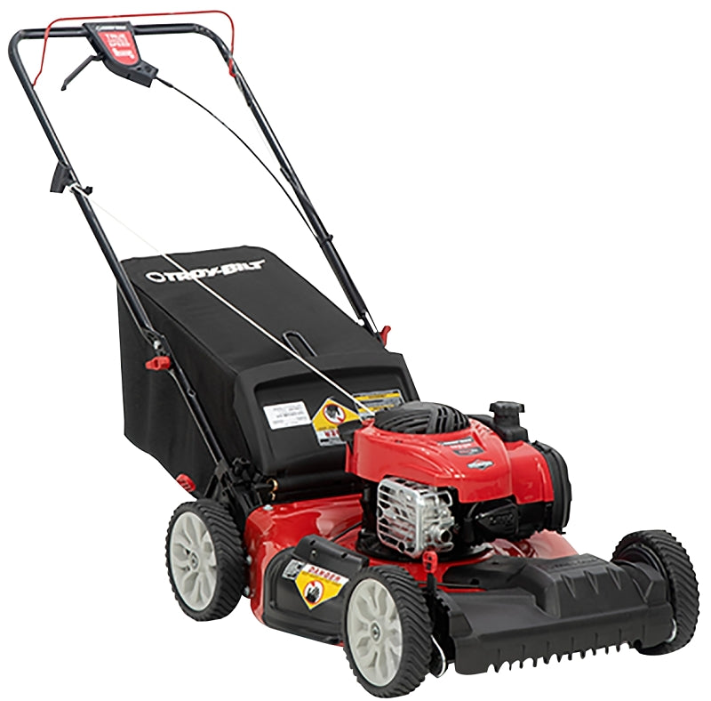 Troy-Bilt 12AVA2BM766 Lawn Mower, 140 cc Engine Displacement, Gasoline, 21 in W Cutting, 1-Blade