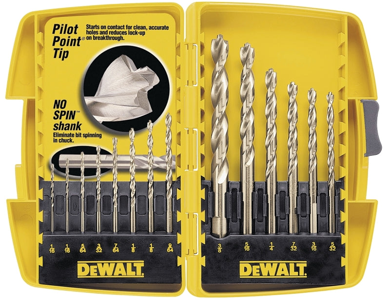 DEWALT DW1169 Drill Bit Set, 14-Piece