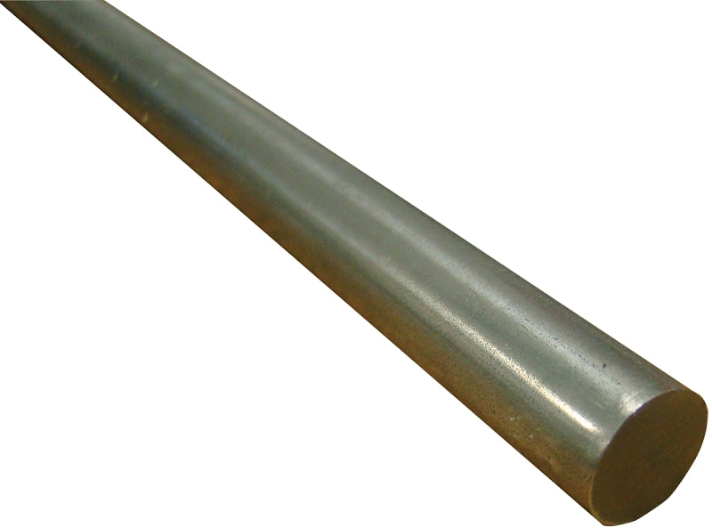 K & S 87145 Decorative Metal Rod, 7/16 in Dia, 12 in L, Stainless Steel