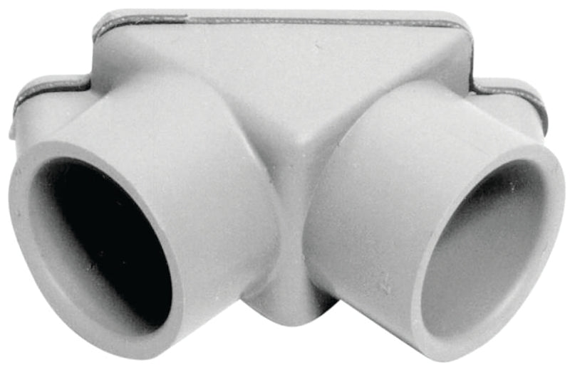 Carlon E990DR-CAR Access Pull Elbow, PVC, Gray