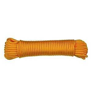 Ben-Mor 60635 Series Clothesline Rope, 7/32 in Dia, 100 ft L, Polyester, White