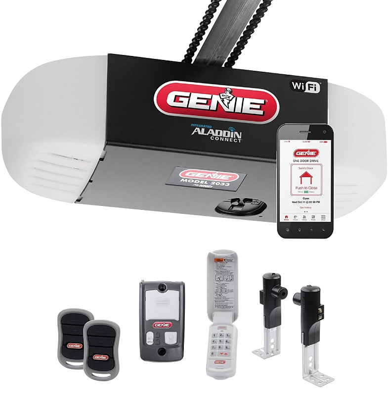 Genie ChainGlide 39725R Smart Garage Door Opener, Smartphone Control