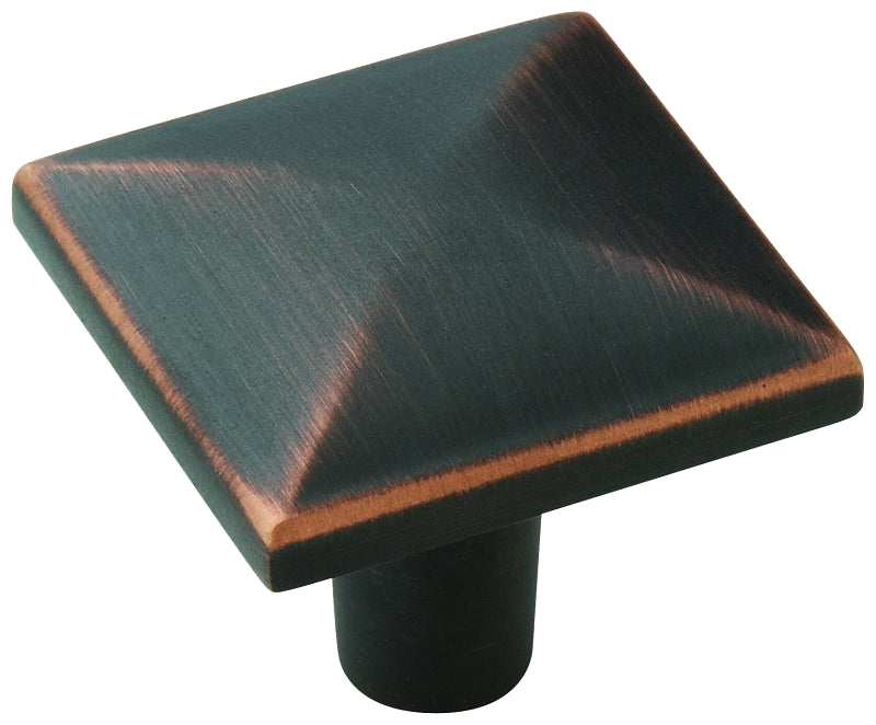 Amerock Extensity Series BP29370ORB Cabinet Knob, 1-1/16 in Projection, Zinc, Oil-Rubbed Bronze