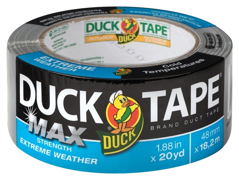 Duck 241635 Duct Tape, 20 yd L, 1.88 in W, Silver