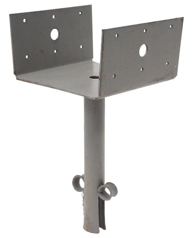 Simpson Strong-Tie EPB EPB66 Elevated Post Base, 6 x 6 in Post, 12 ga Gauge, Steel, Gray