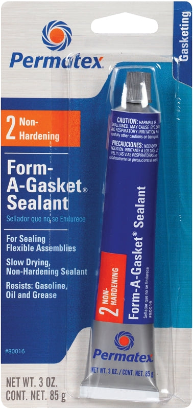 Permatex 80016 Sealant, 3 oz Tube, Paste, Alcohol