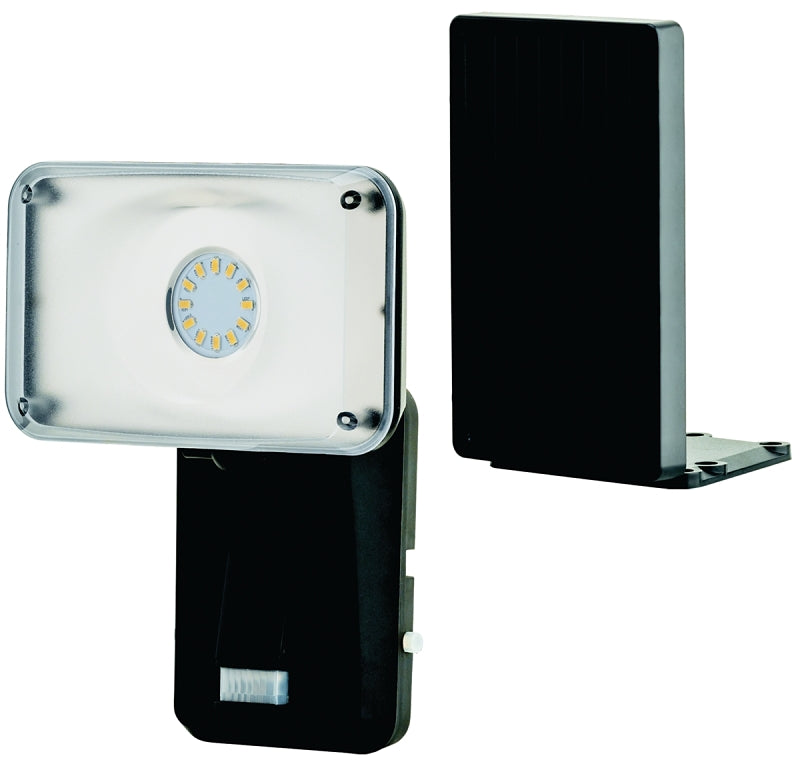 Heath Zenith HZ-1931-BK Motion Activated Security Light, 120 V, LED Lamp, 430 Lumens, 5000 K Color Temp