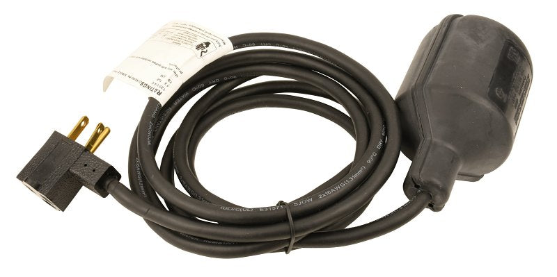 Water Source WSFSWPB Piggyback Float Switch, 115 V, For: Pumps Working with 1/2 hp at 120 VAC and 1 hp at 230 VAC