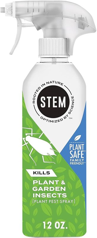 Stem 3767 Plant and Garden Insecticide, Liquid, Spray Application, Indoor, Outdoor, 12 oz Bottle