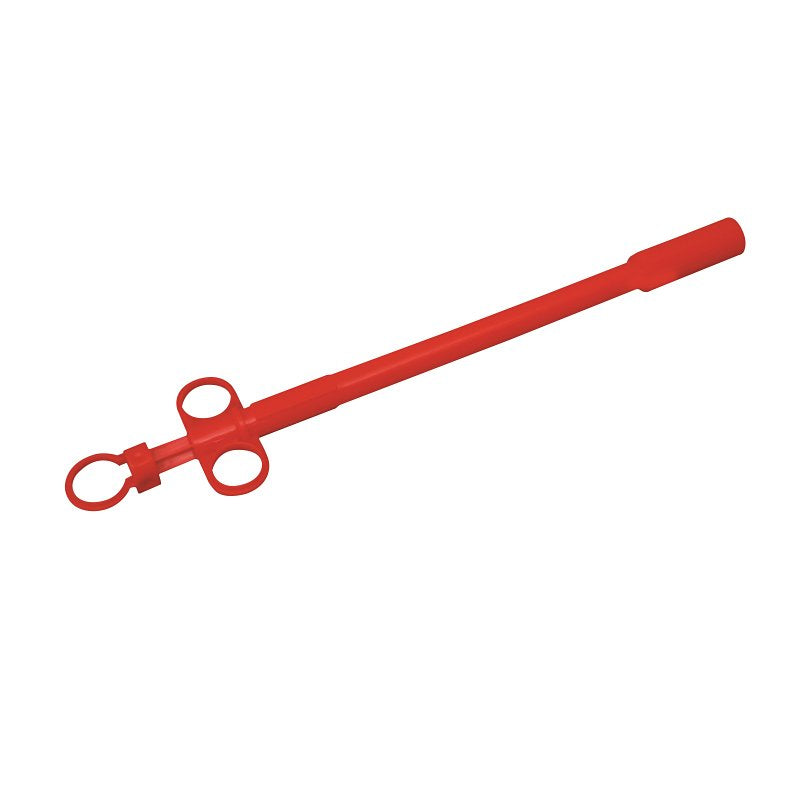 Ideal 4015 Balling Gun, Plastic, Red