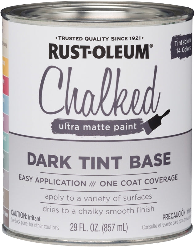 Rust-Oleum 287689 Chalk Paint, Chalk/Ultra Matte, 30 oz