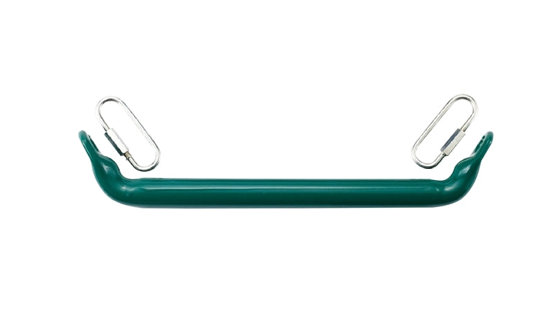 Playstar PS 7538 Trapeze Bar, Steel, Green, Rubber-Coated