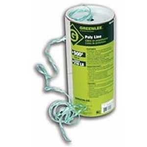 Greenlee 430-500 Twine, 500 ft L, 210 lb Working Load, Polypropylene, Green