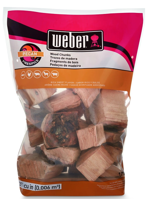 Weber 17137 Chunk, Wood, 350 cu-in Bag