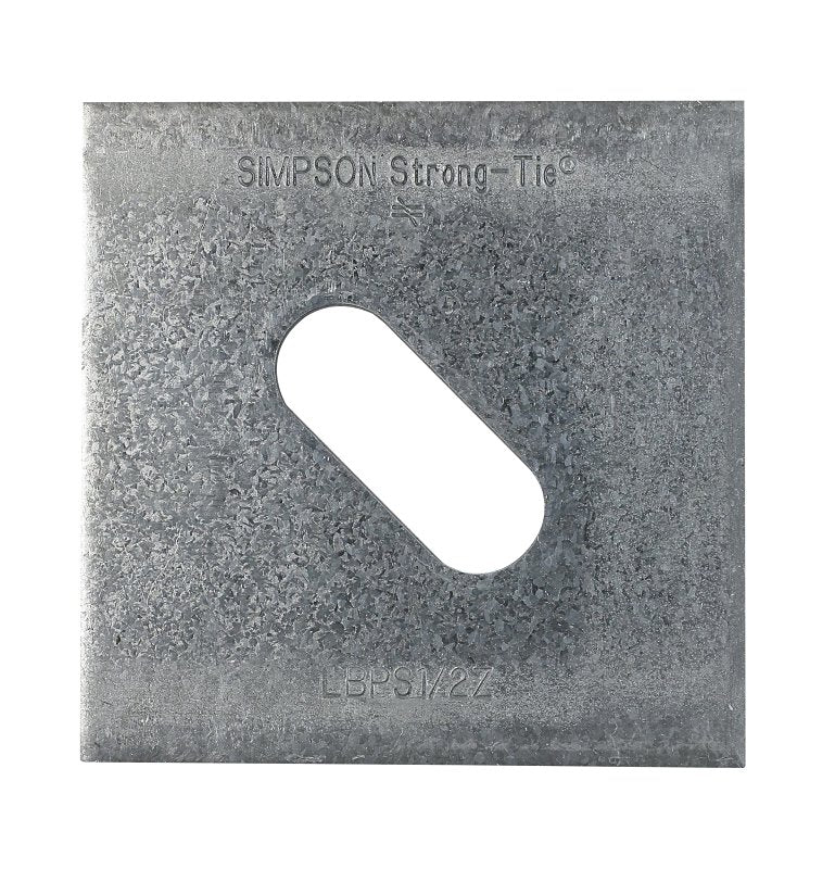 Simpson Strong-Tie LBPS 1/2 Bearing Plate, Steel, Galvanized