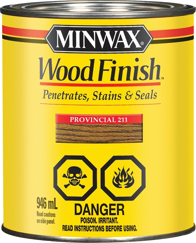 Minwax 211034444 Wood Stain, Provincial, Liquid, 946 mL, Can