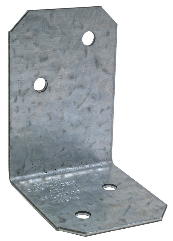 Simpson Strong-Tie A21Z Angle, 1-1/2 in W, 2 in D, 1-3/8 in H, Steel, ZMAX