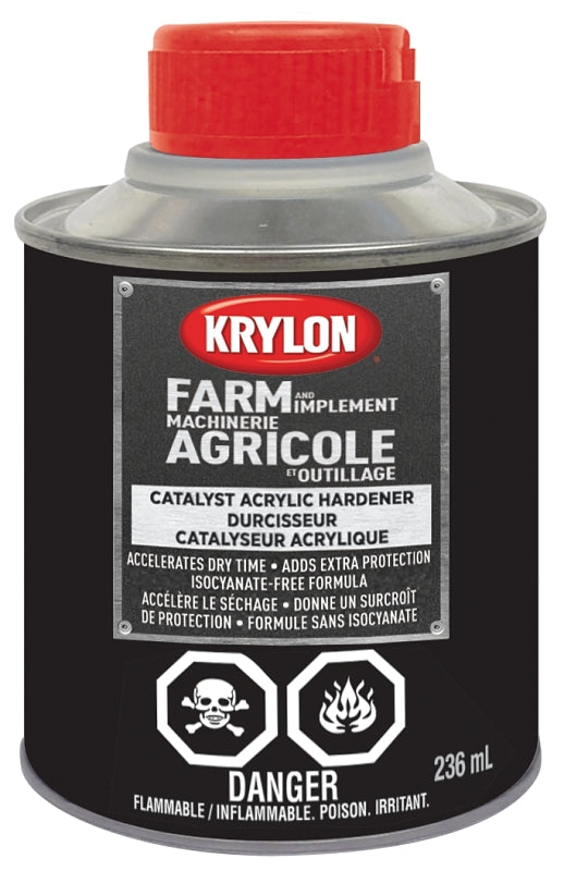 Krylon 420460000 Farm and Implement Catalyst Acrylic Hardener, Liquid, 8 oz