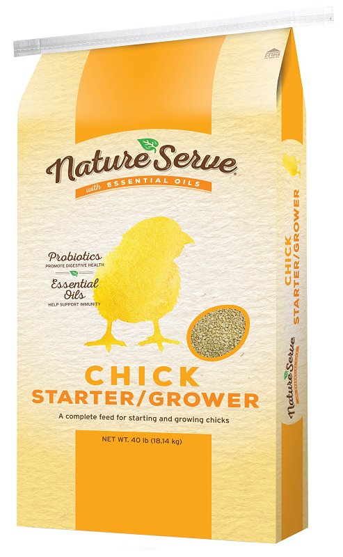 NatureServe 290005 Chick Starter Grower, Crumble, 40 lb