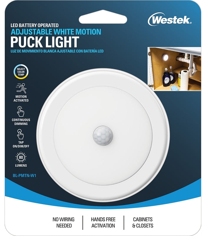 BL-PMTN-W1T LIGHT PUCK 80L WHT